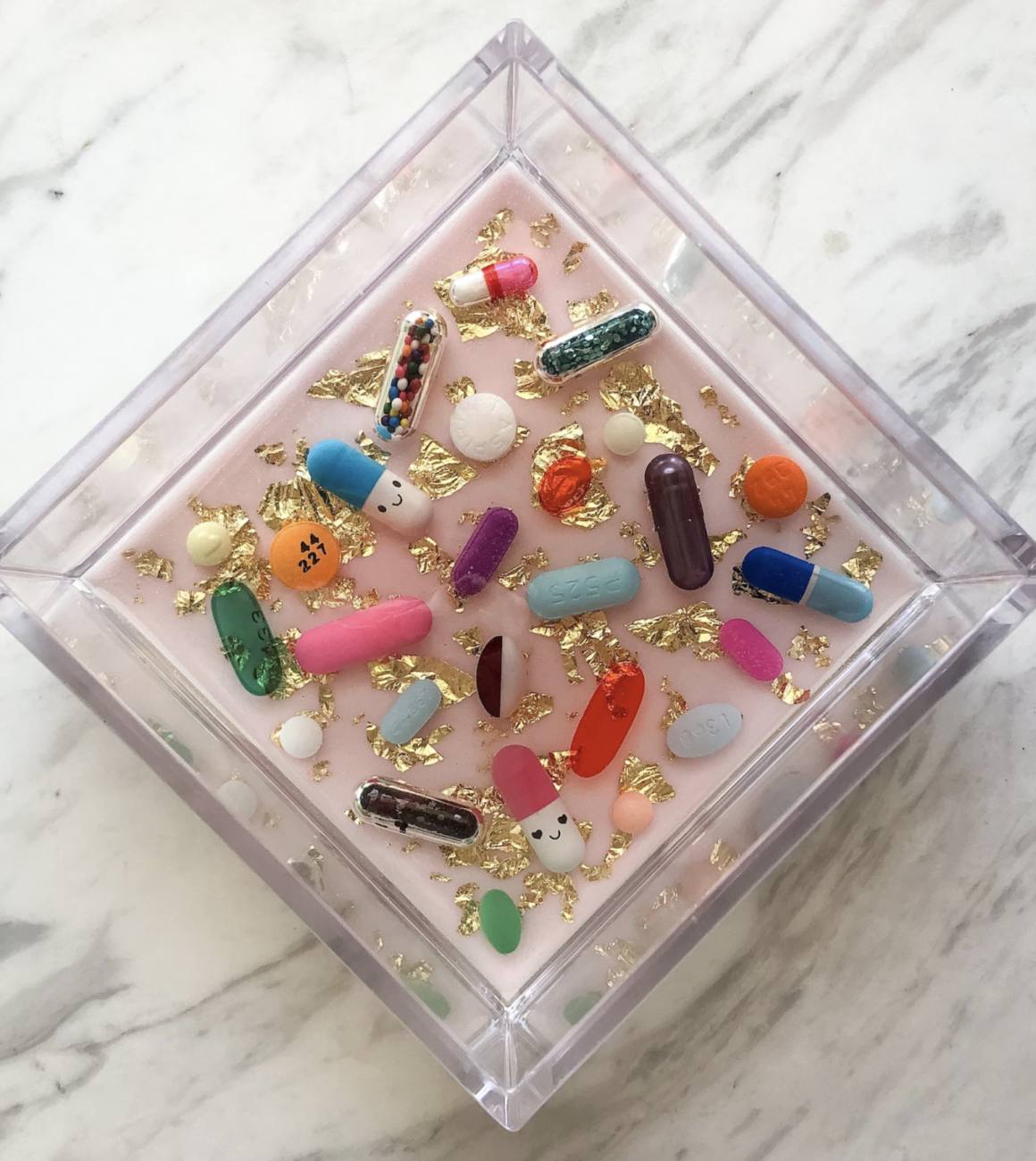 Acrylic and Resin Catch-all Tray by TheAlchemyArtCo