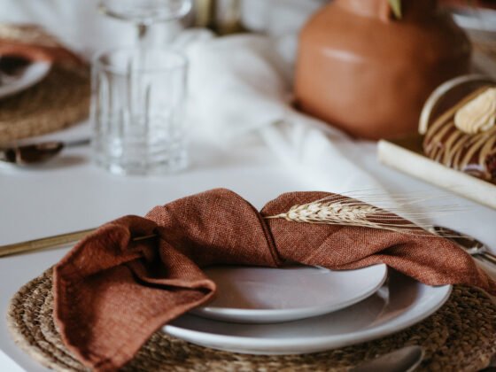 Friendsgiving tablescape featuring fall decor essentials
