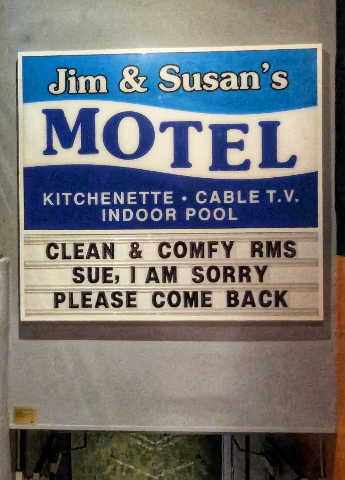 Jim and Susan's Motel by Ken Lum at The Drake Hotel in Toronto Canada