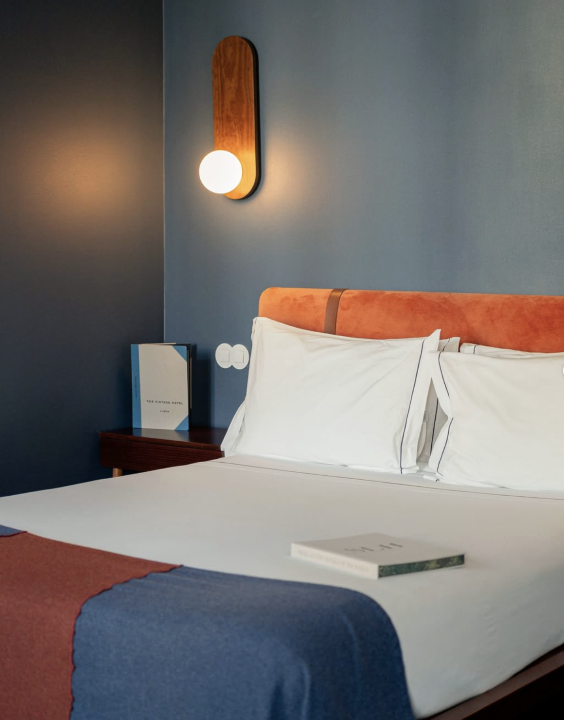 a hotel room at The Vintage Hotel in Lisbon, Portugal