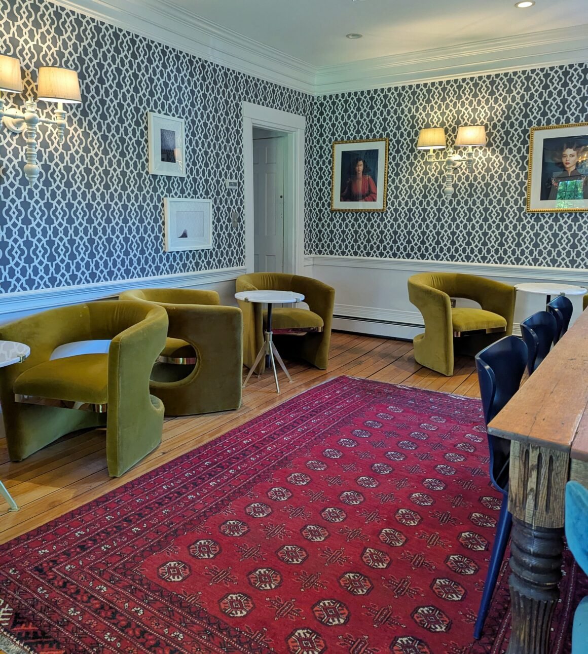 living space in the James Fairfield House