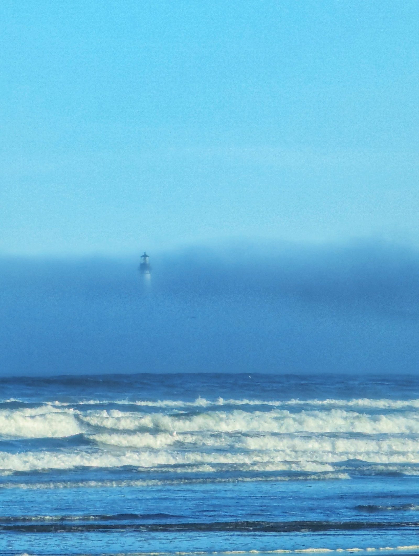 lighthouse as seen from Nye Beach